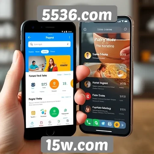 Experiência do usuário em dispositivos móveis no 5536.com